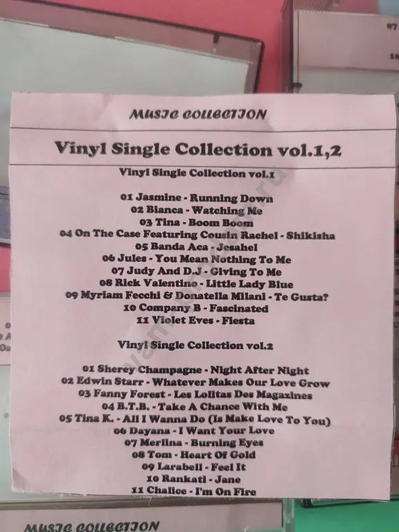 Аудиокассеты 120мин Disco Vinyl Single Collection кассеты магнитная лента