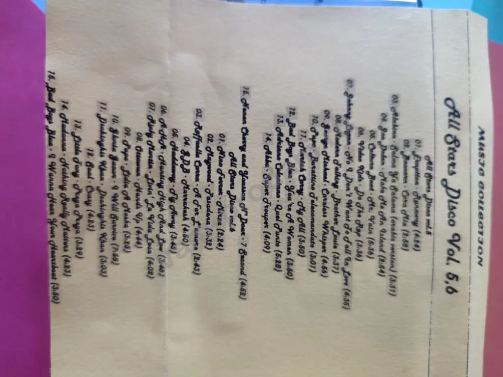Аудиокассеиы 120мин All Stars Disco кассеты магнитная лента