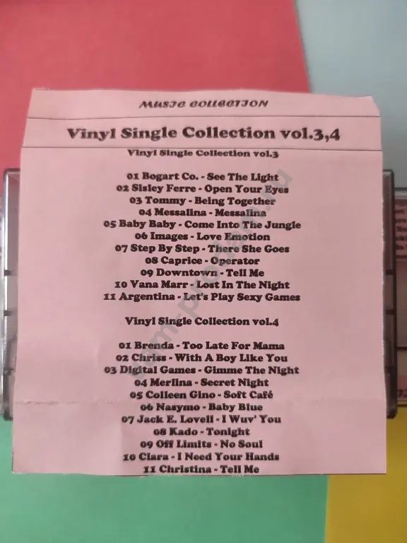 Аудиокассеты 120мин Disco Vinyl Single Collection кассеты магнитная лента