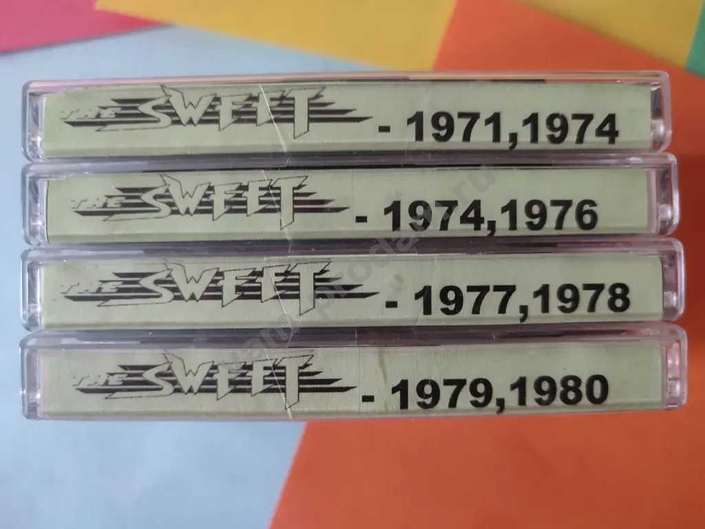 Аудиокассеты 90мин Sweet кассеты магнитная лента