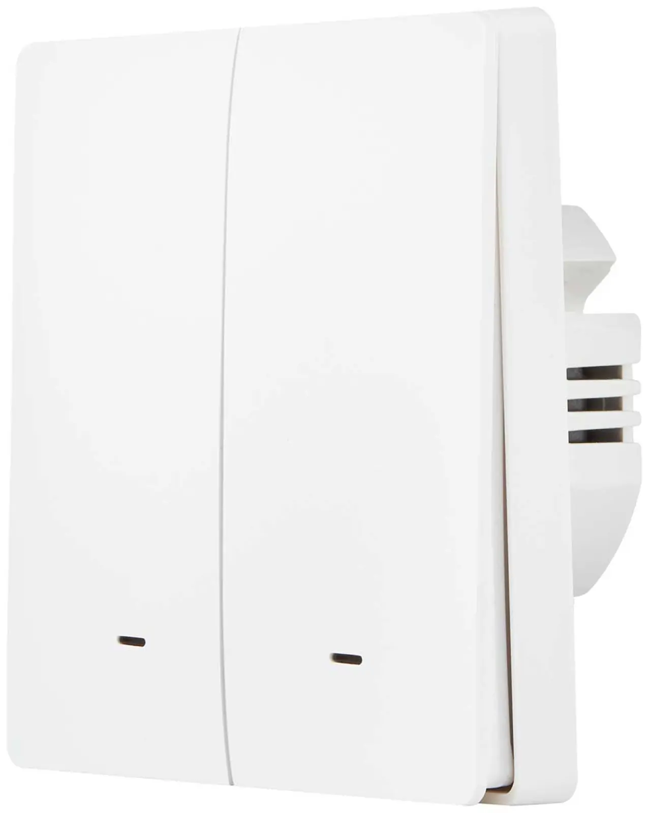Выключатель  Hommyn настенный, zigbee, 2 клавиши (без нейтрали) SWZBNN02W