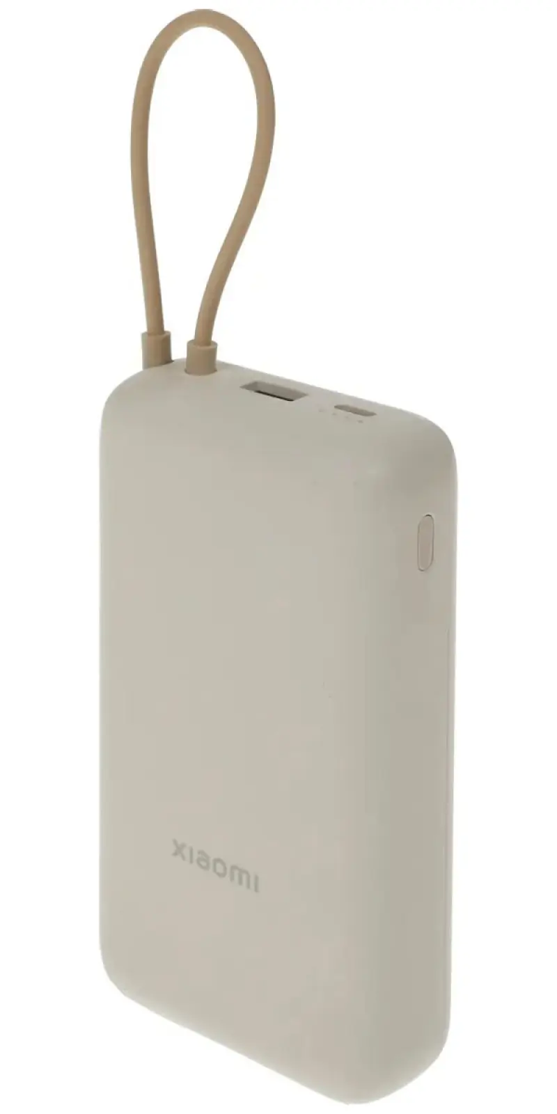 Внешний аккумулятор Xiaomi Power Bank, 20000 mAh, 33W, встроенный кабель, Tan GL (BHR8851GL)