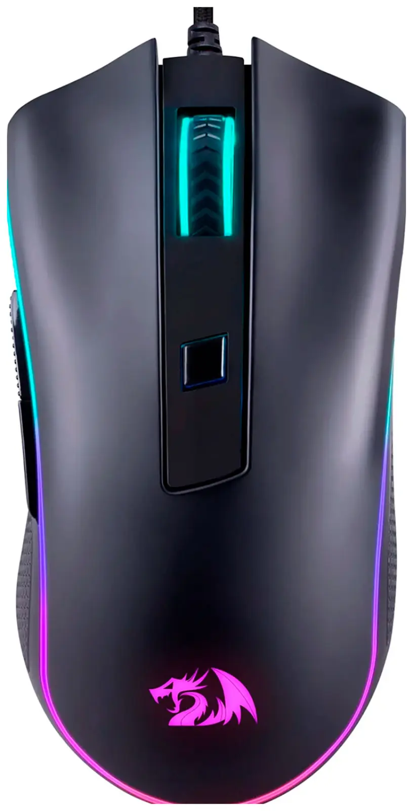 Проводная игровая мышь Redragon Cypher, черный, RGB, 6кнопок, 12800dpi