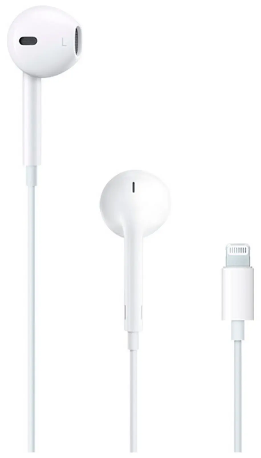 Наушники Apple EarPods с коннектором Lightning. Apple EarPods with Lightning Connector MMTN2