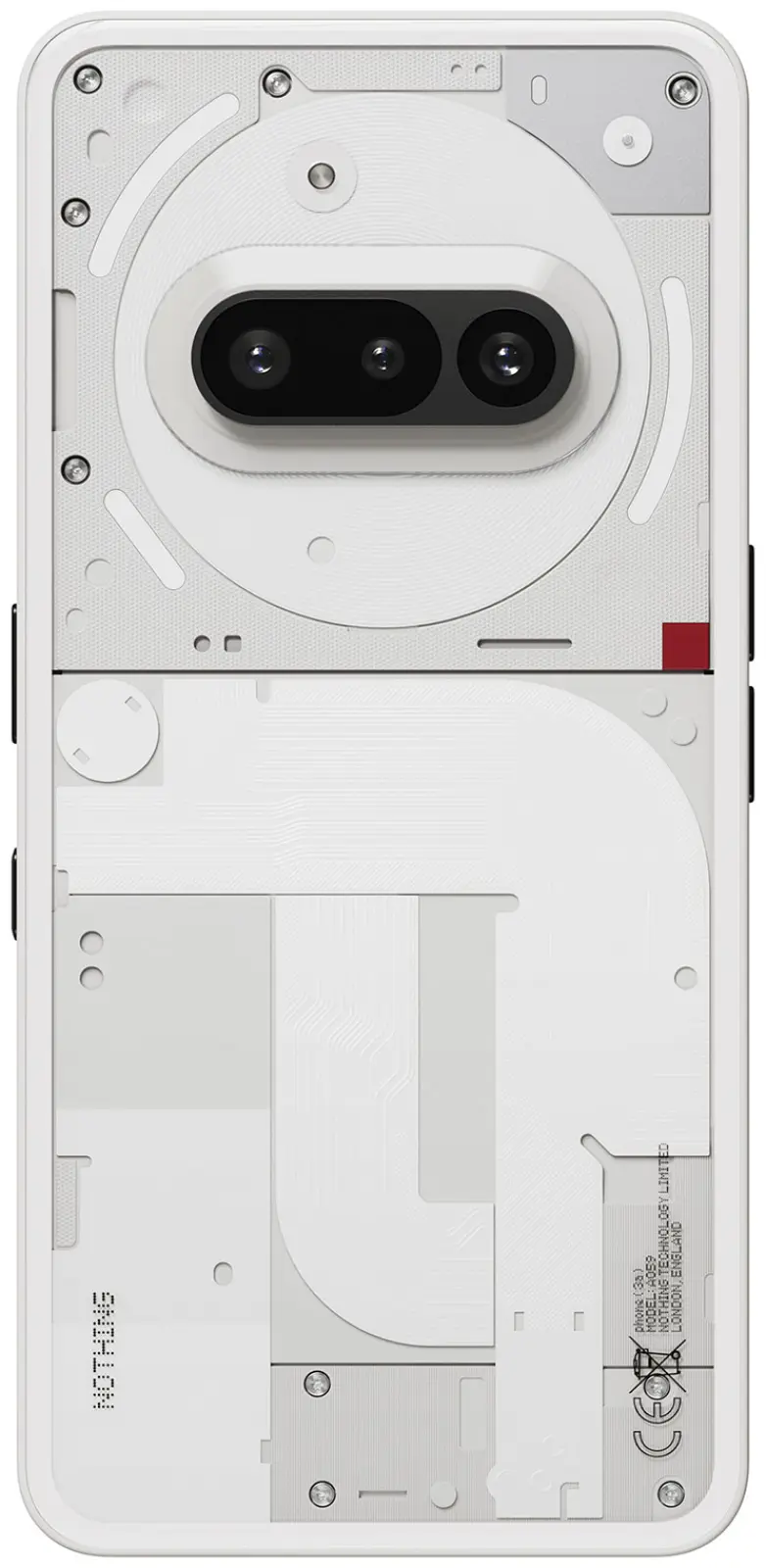 Смартфон Nothing phone 3a 12/256 (A10400152) WHITE