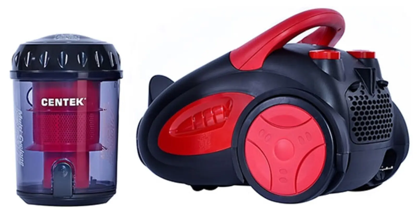 Пылесос напольный Centek CT-2520 Black/Red