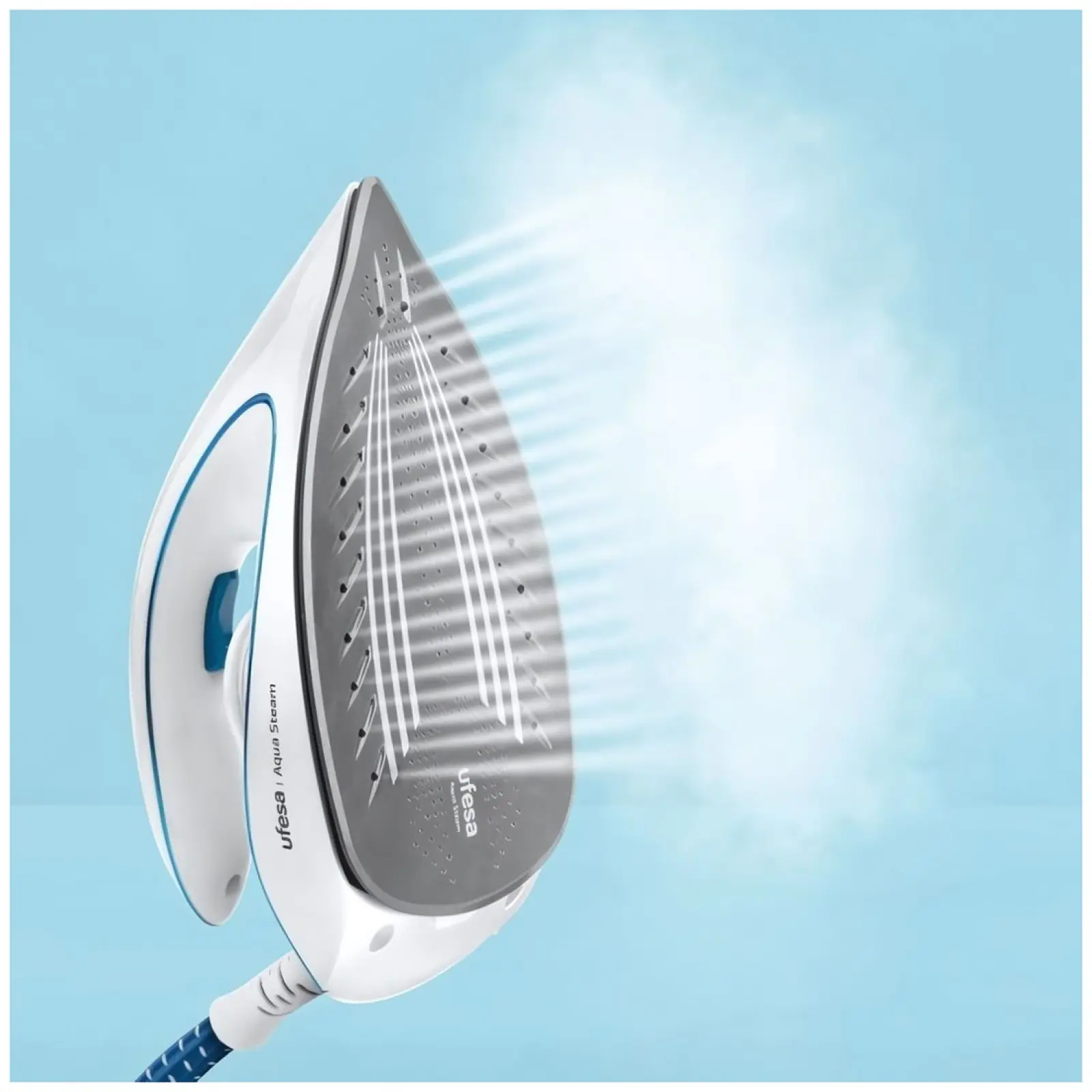 Паровая станция Ufesa AQUA STEAM, белый/синий (80205362)