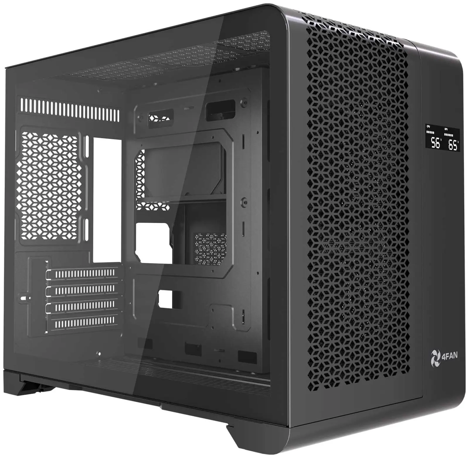 Компьютерный корпус 4FAN XZ Megabit Black