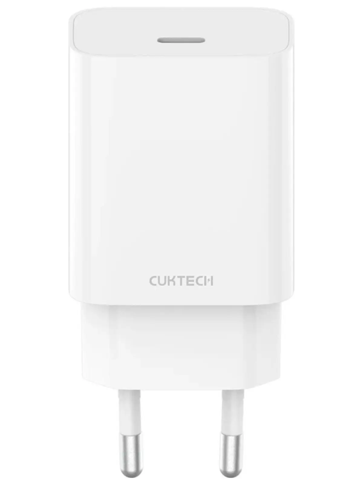 Сетевое зарядное устройство Cuktech GaN 1xType-C, 30Вт, QC 3.0, PD3.0, charger 3A подходит для iPhone15 (A18/A18C White) EU+русская инструкция, белое