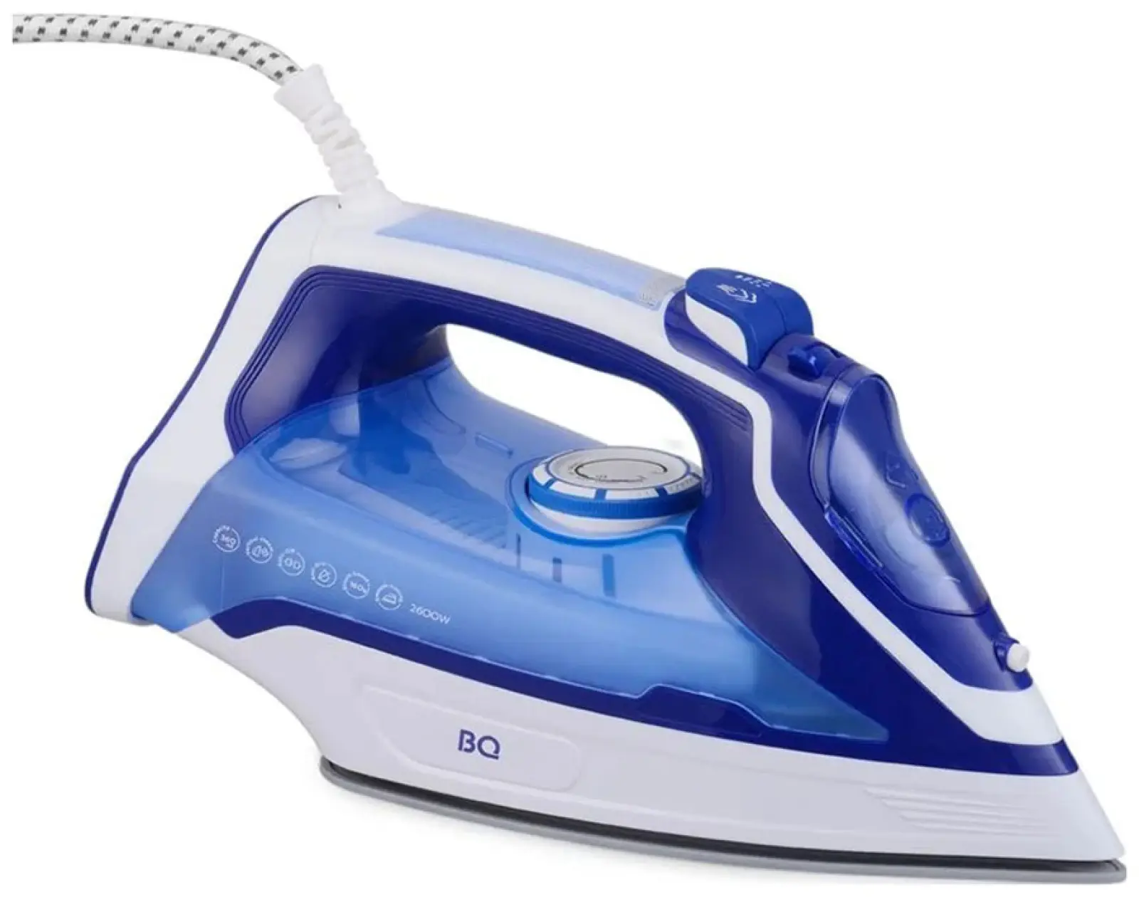 Утюг BQ SI1003, белый/синий