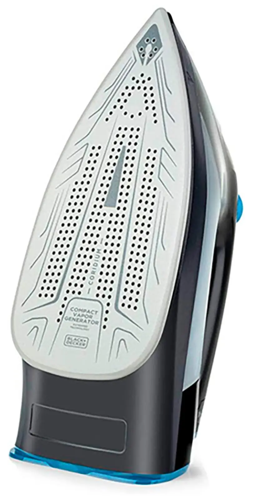 Утюг Black+Decker BXIR2401E, керамическая подошва, вертикальная глажка