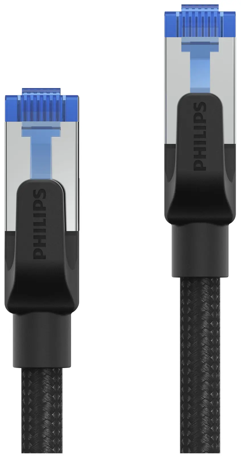 Патч-корд Philips CAT.7, 30AWG, OD:5.1mm, 1M, Black (SWN4101G/56)