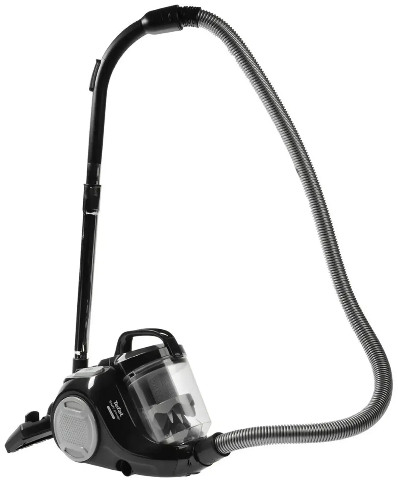 Пылесос напольный Tefal с контейнером для пыли, Swift Power Cyclonic, TW2925EA, черный/серый