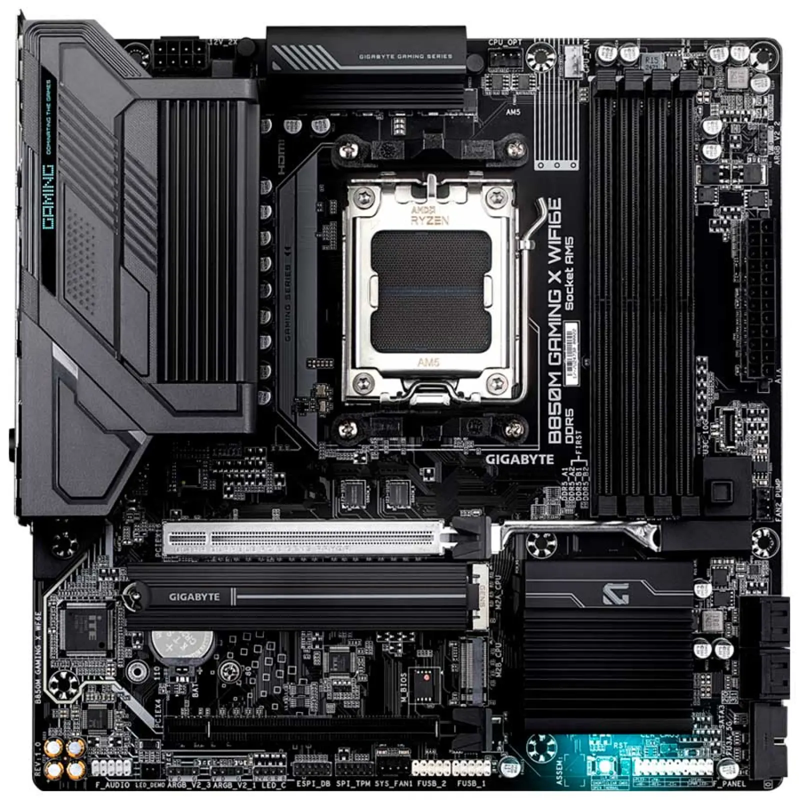 Материнская плата Gigabyte B850M GAMING X WIFI6E (AM5, mATX)