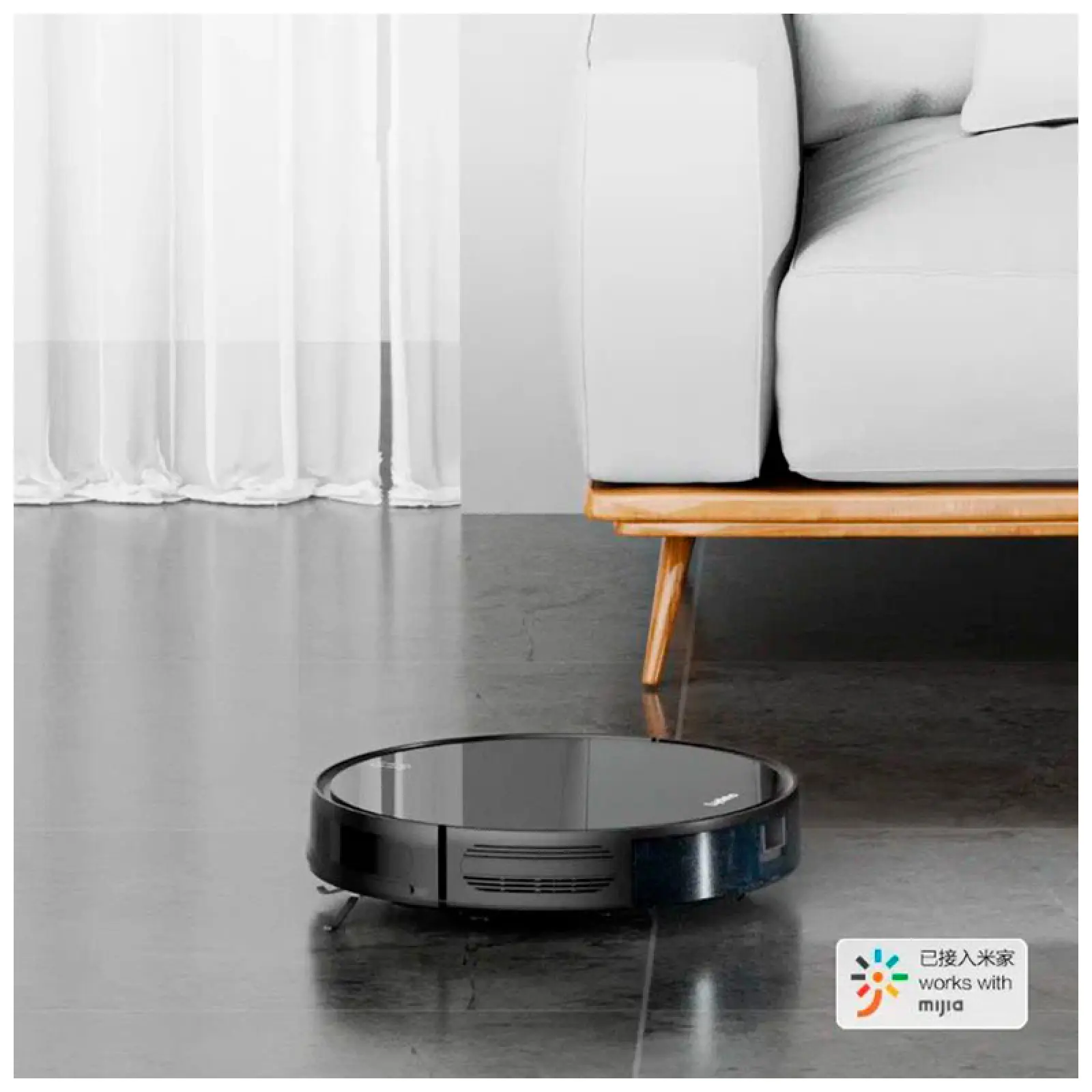 Робот-пылесос Lydsto Robot VC G1, Black