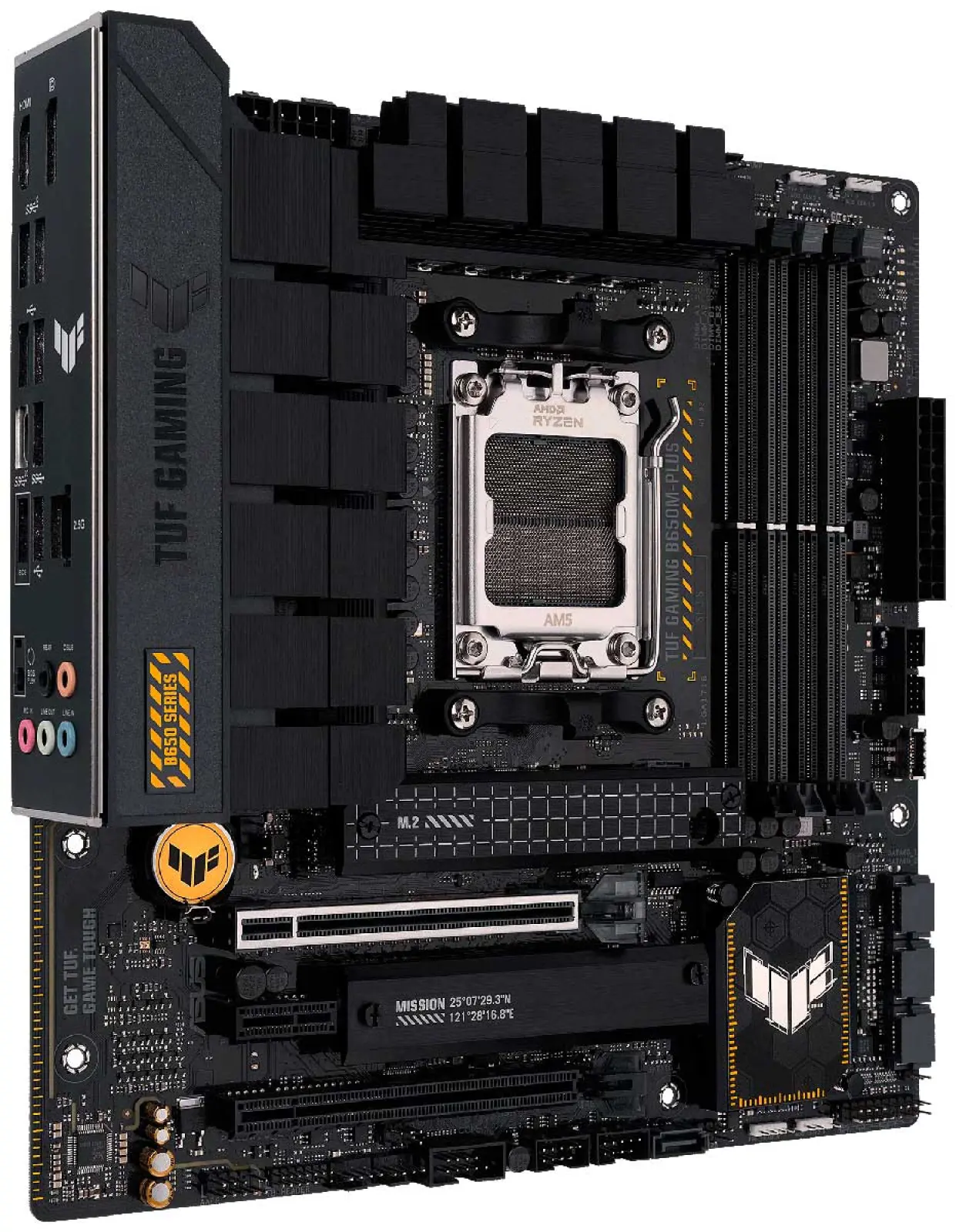 Материнская плата Asus TUF GAMING B650M-PLUS (AM5, mATX )