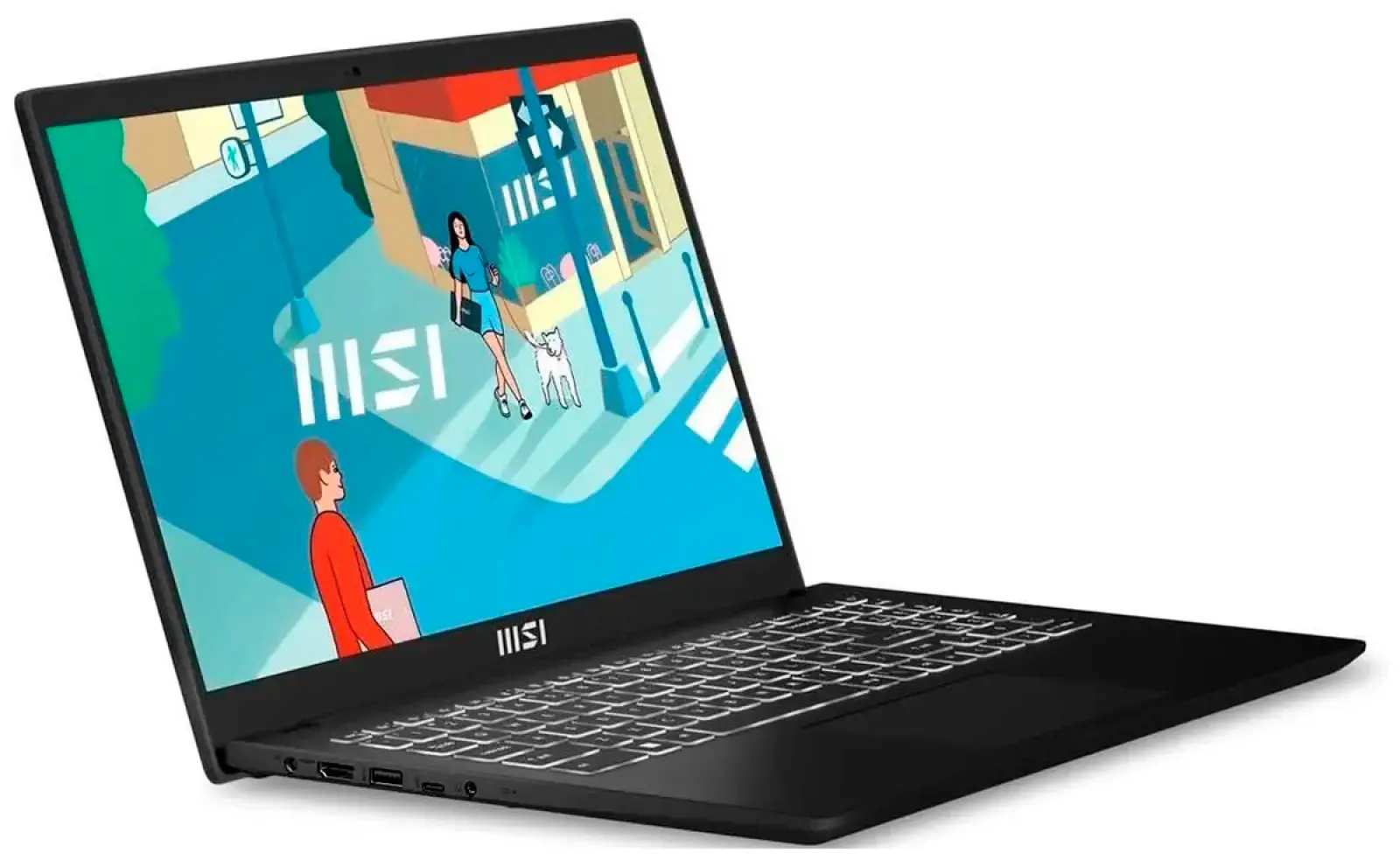 Ноутбук MSI 15 H B13M-097XRU (9S7-15H411-097) черный