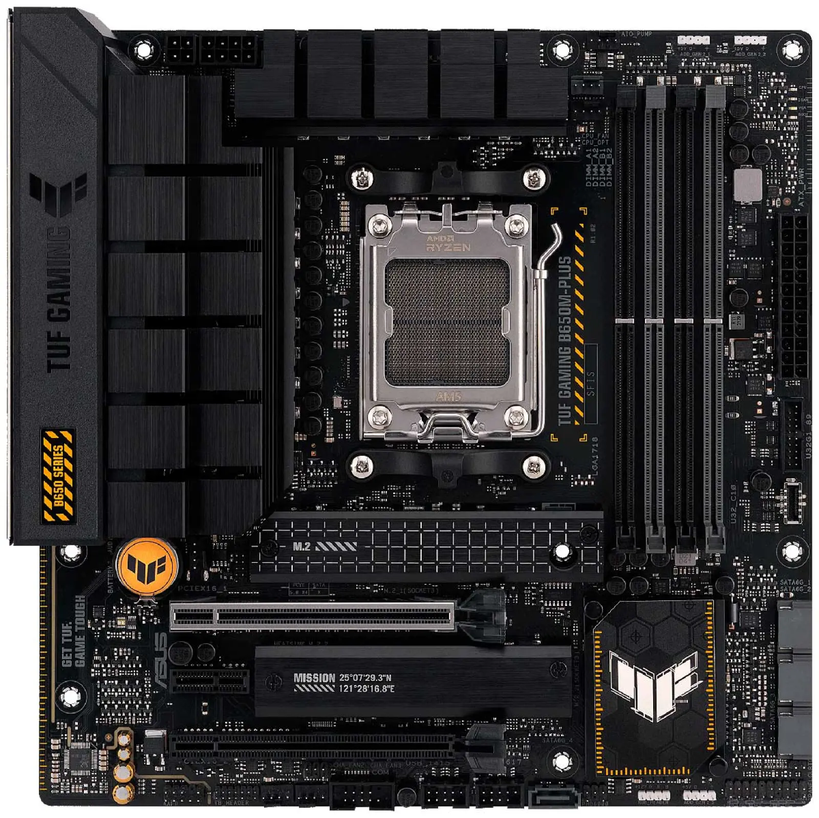 Материнская плата Asus TUF GAMING B650M-PLUS (AM5, mATX )
