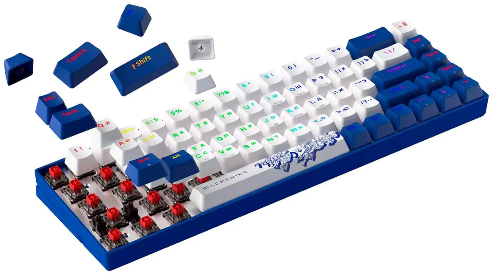 Клавиатура игровая беспроводная Machenike K600-68 Orion (JJ02G200DRU)