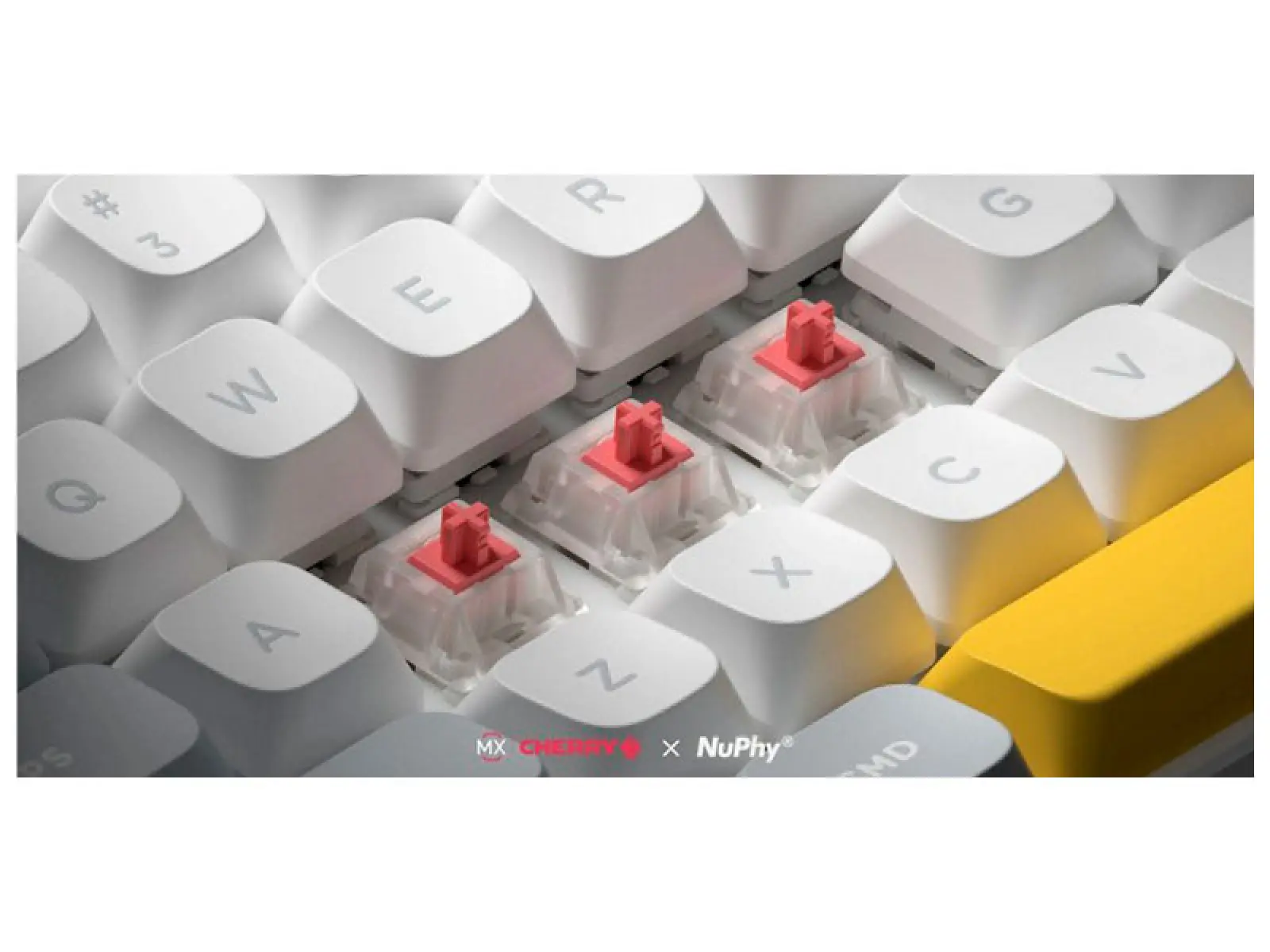 Беспроводная механическая клавиатура Nuphy QMK, Halo75 V2 Obsidian Black, RGB, Hot Swap Silent Red Switch