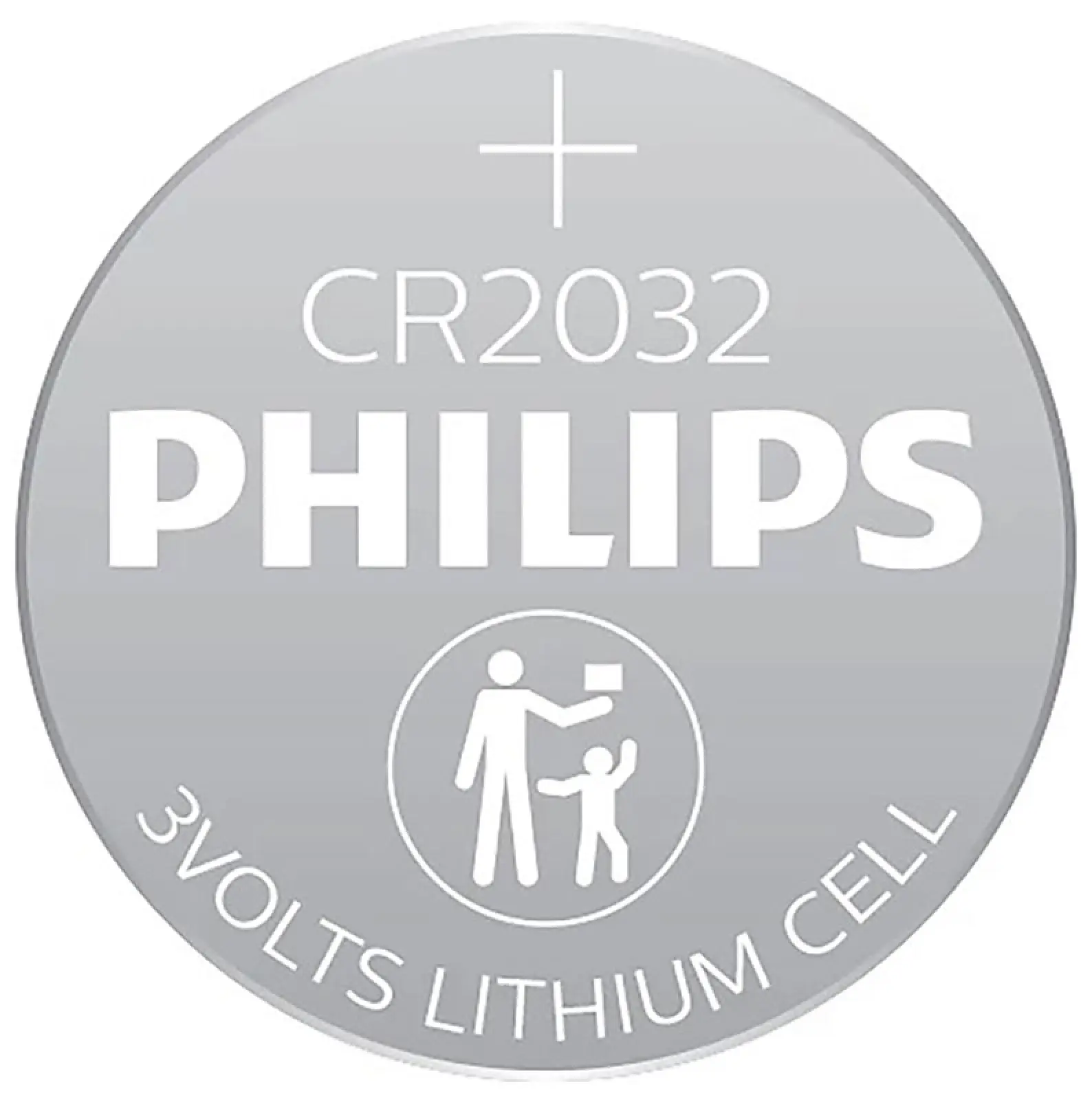Батарейки Philips плоские, CR2032, литиевые, 5 шт., в блистере (CR2032P5B/97)