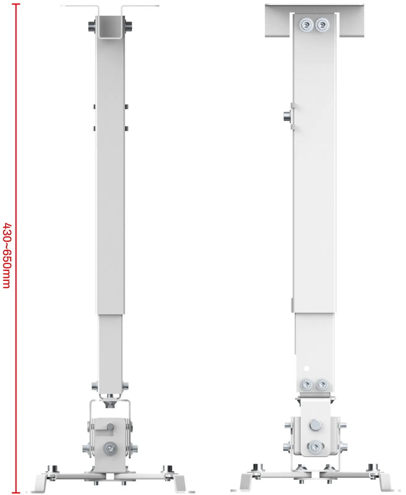 Кронштейн для проектора UniTeki PM2102W white