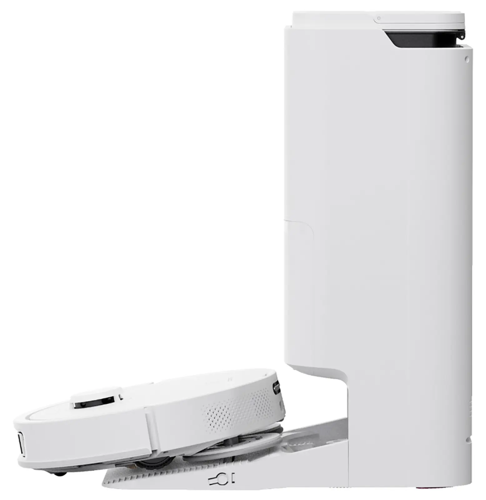 Робот-пылесос Polaris PVCRAC 7790 WIFI IQ Home, ,белый, со станцией самоочистки