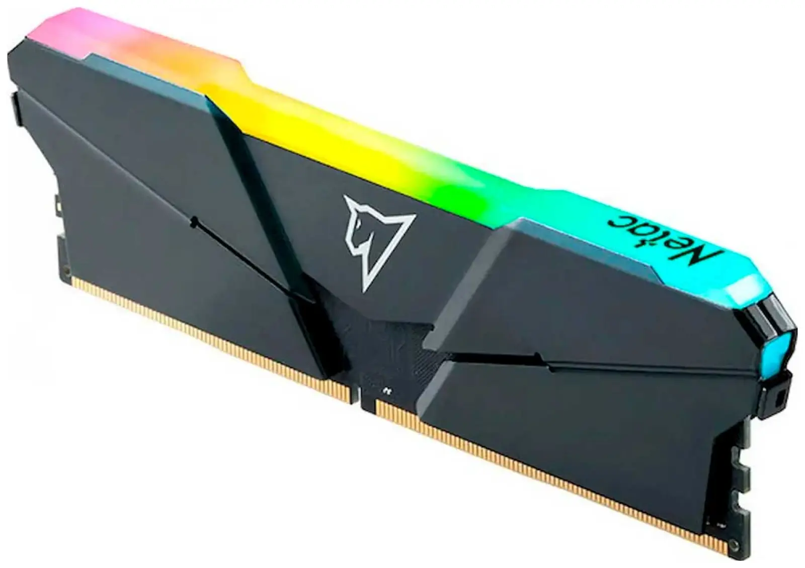 Оперативная память Netac DDR4 16Gb (2x8Gb) 2666MHz Shadow Grey RGB (NTSRD4P26DP-16E)