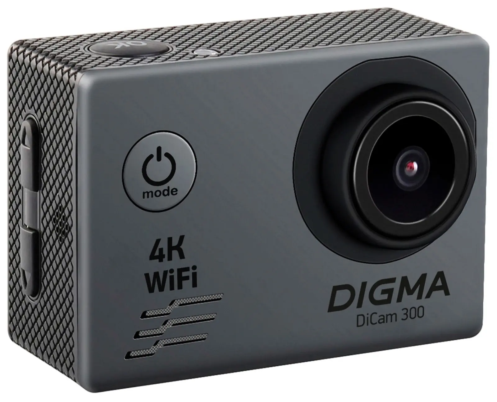 Экшн-камера Digma DiCam 300, серый
