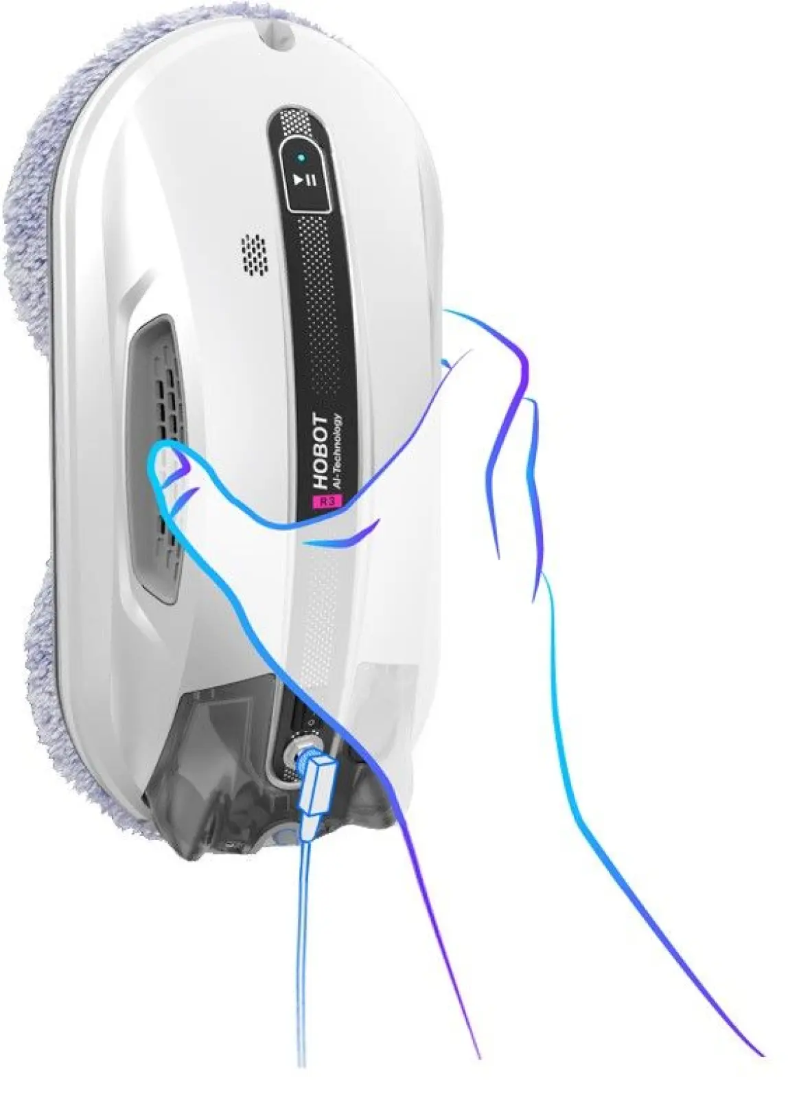 Робот-мойщик окон Hobot R3 Ultrasonic