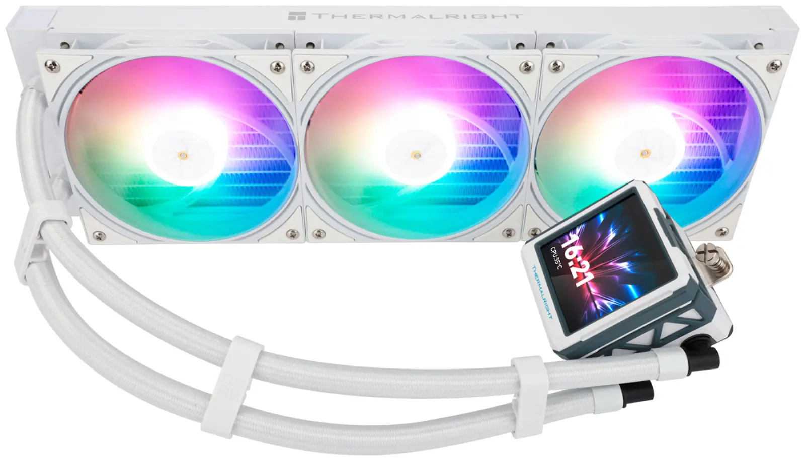 СЖО для процессоров Thermalright Frozen Warframe 360 Ultra White Argb (F-WFRAME-360-UL-WH-ARGB)