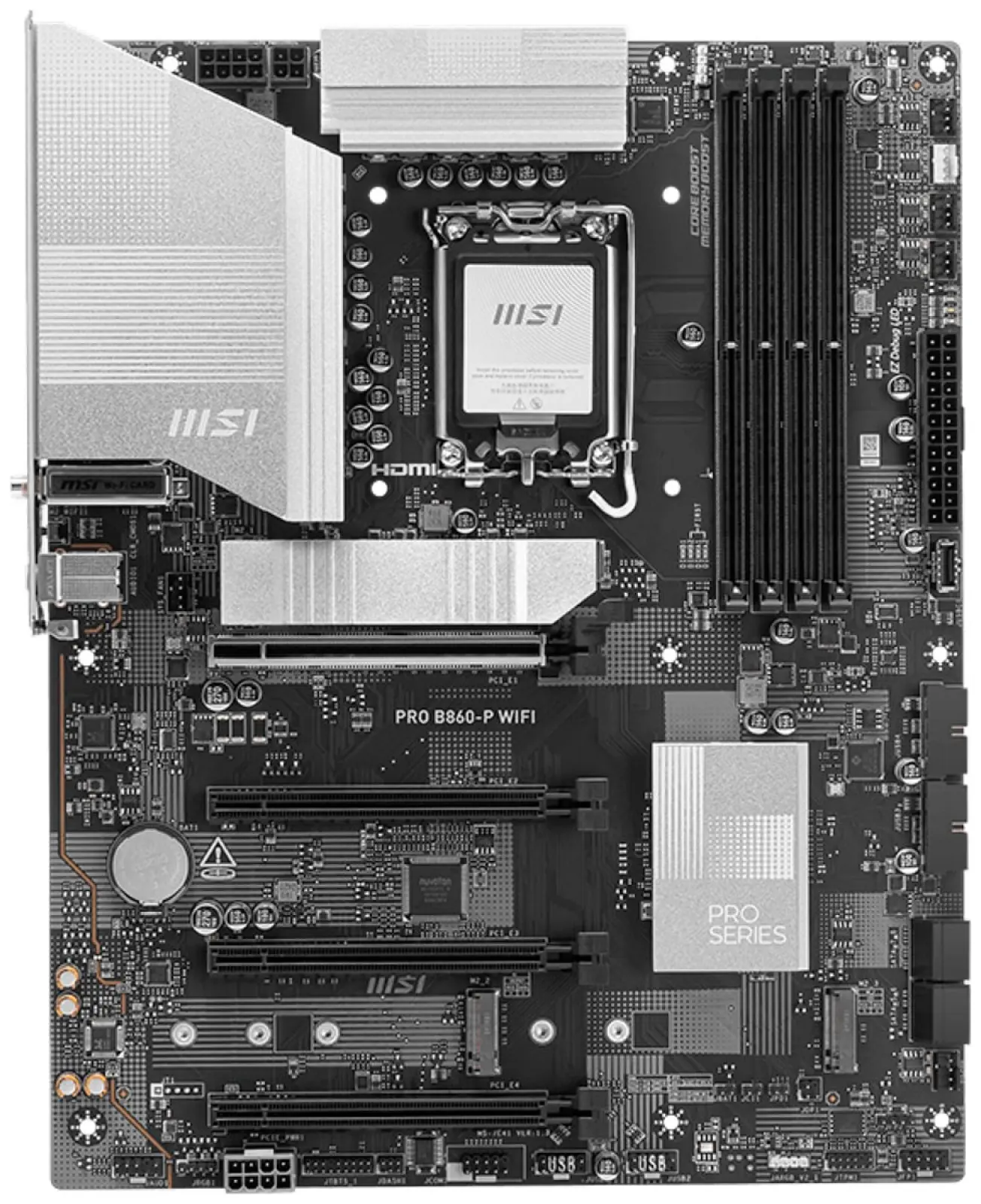 Материнская плата MSI PRO B860-P WIFI (LGA1851, ATX)