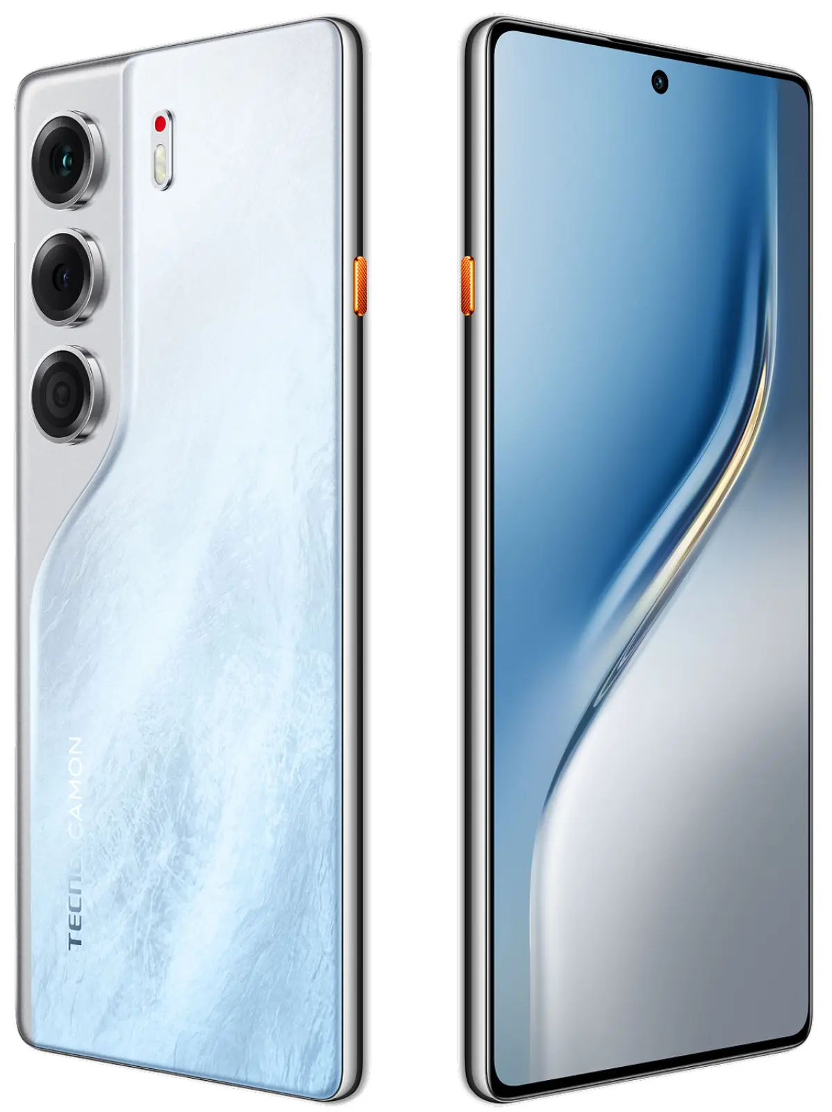Смартфон Tecno CAMON 40 256Гб 8Гб белый