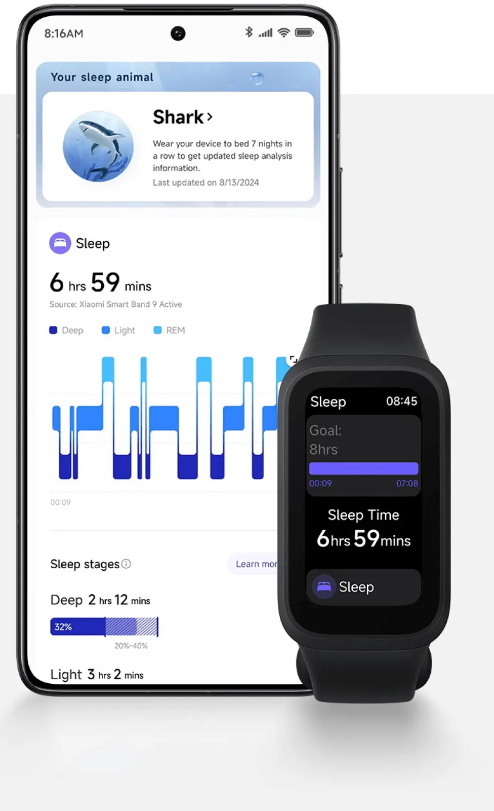 Фитнес-браслет Xiaomi Smart Band 9 Active Black