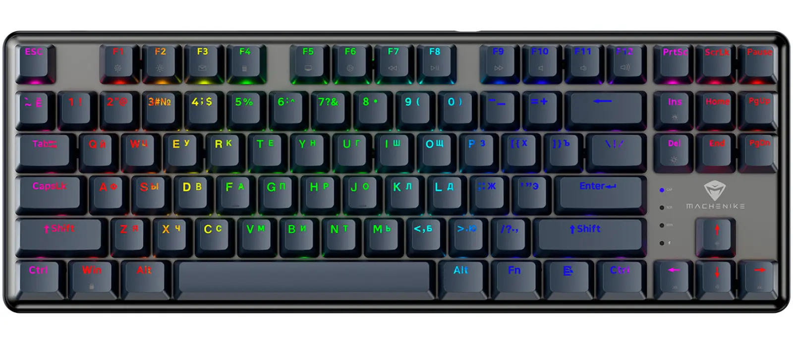 Клавиатура игровая проводная Machenike K600 Ash (JJ02GQ00CRU)