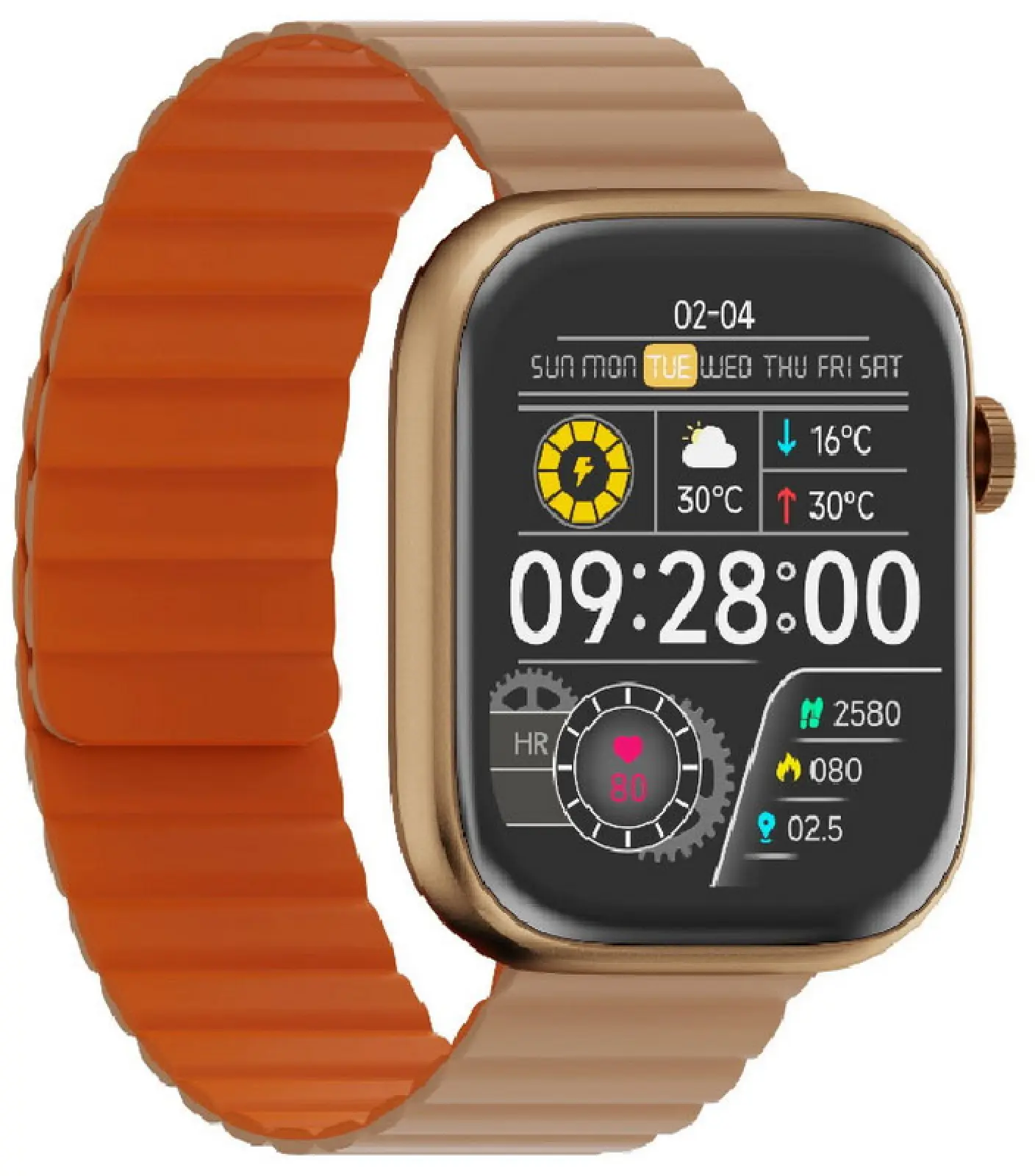 Умные часы iMIKI ST2 Gold+Rose