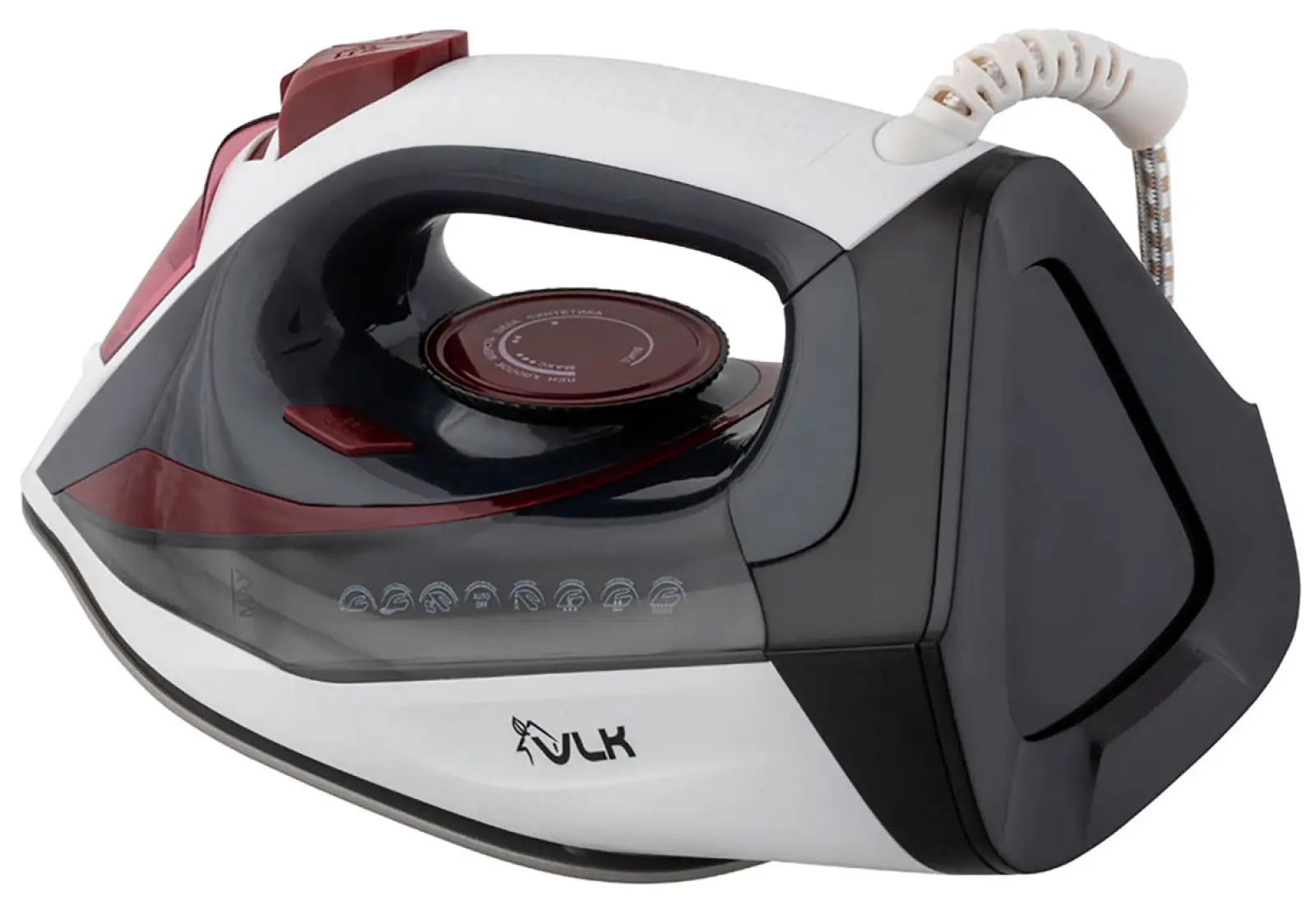 Утюг VLK VESUVIO 2200, белый/черный/красный