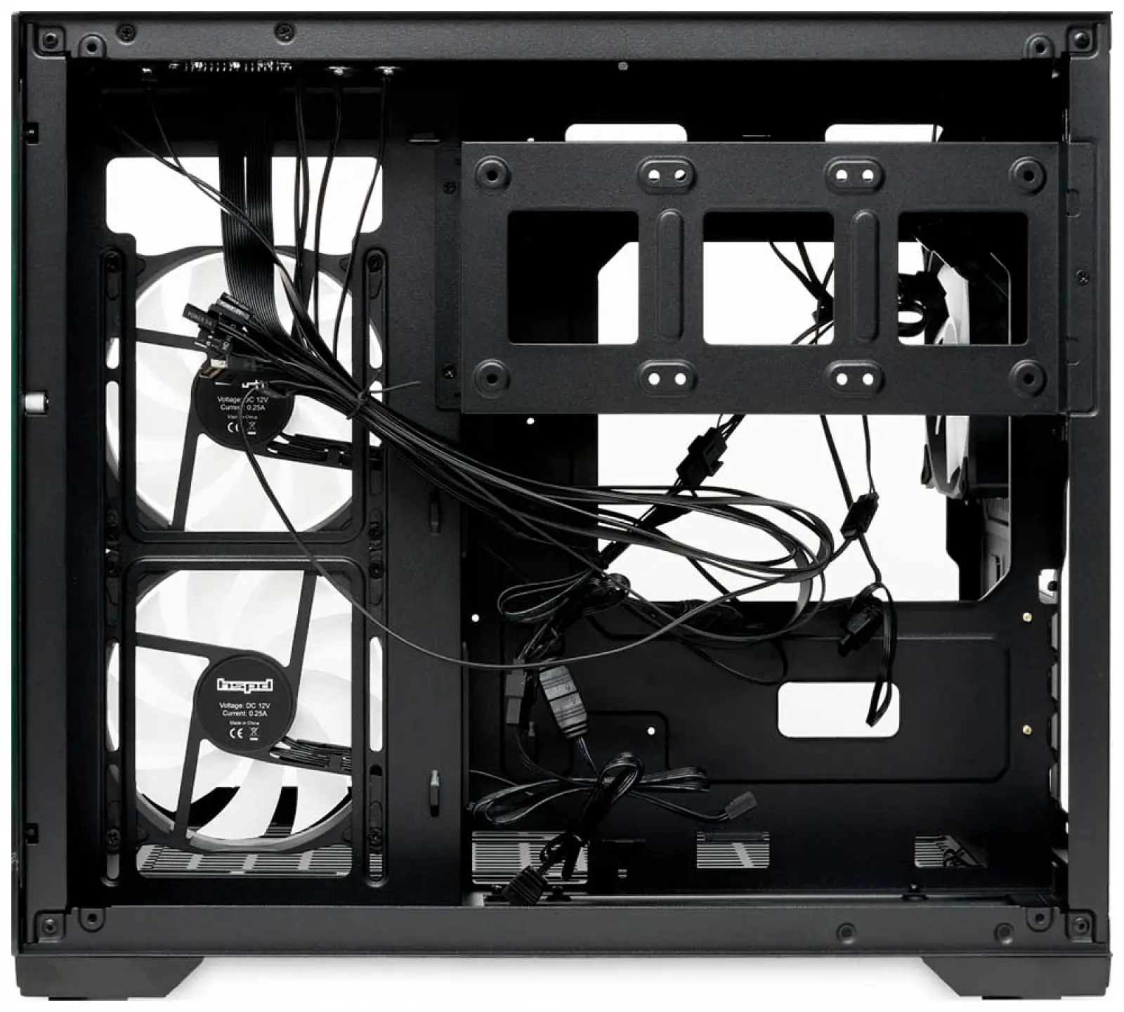 Компьютерный корпус HSPD F330 (F330-TGBK-ARGB)