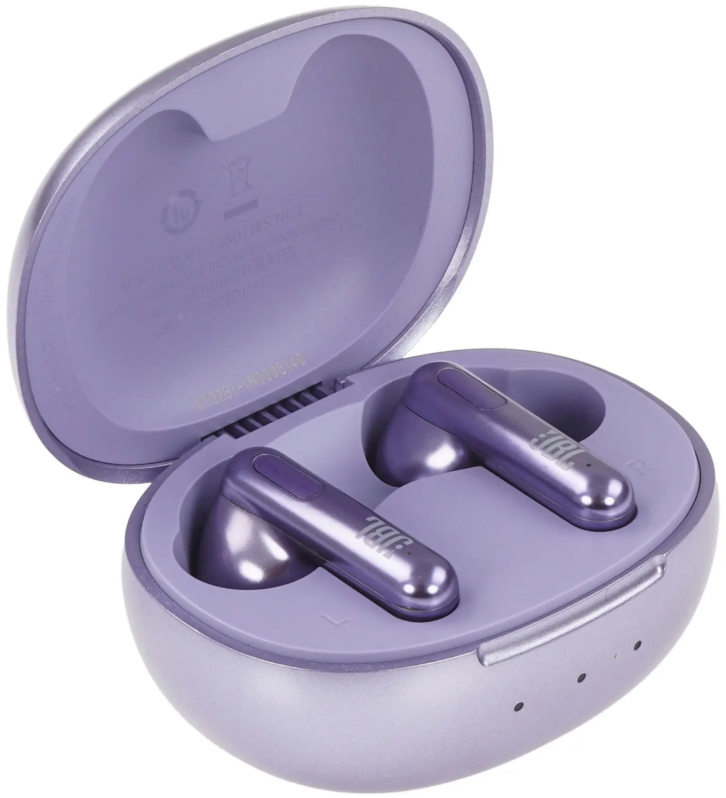 Наушники JBL T280 TWS NC2 пурпурные