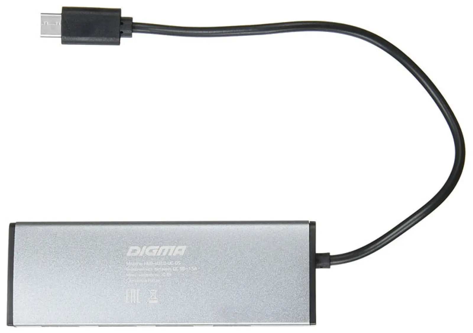 Разветвитель Digma HUB-4U2.0-UC-DS