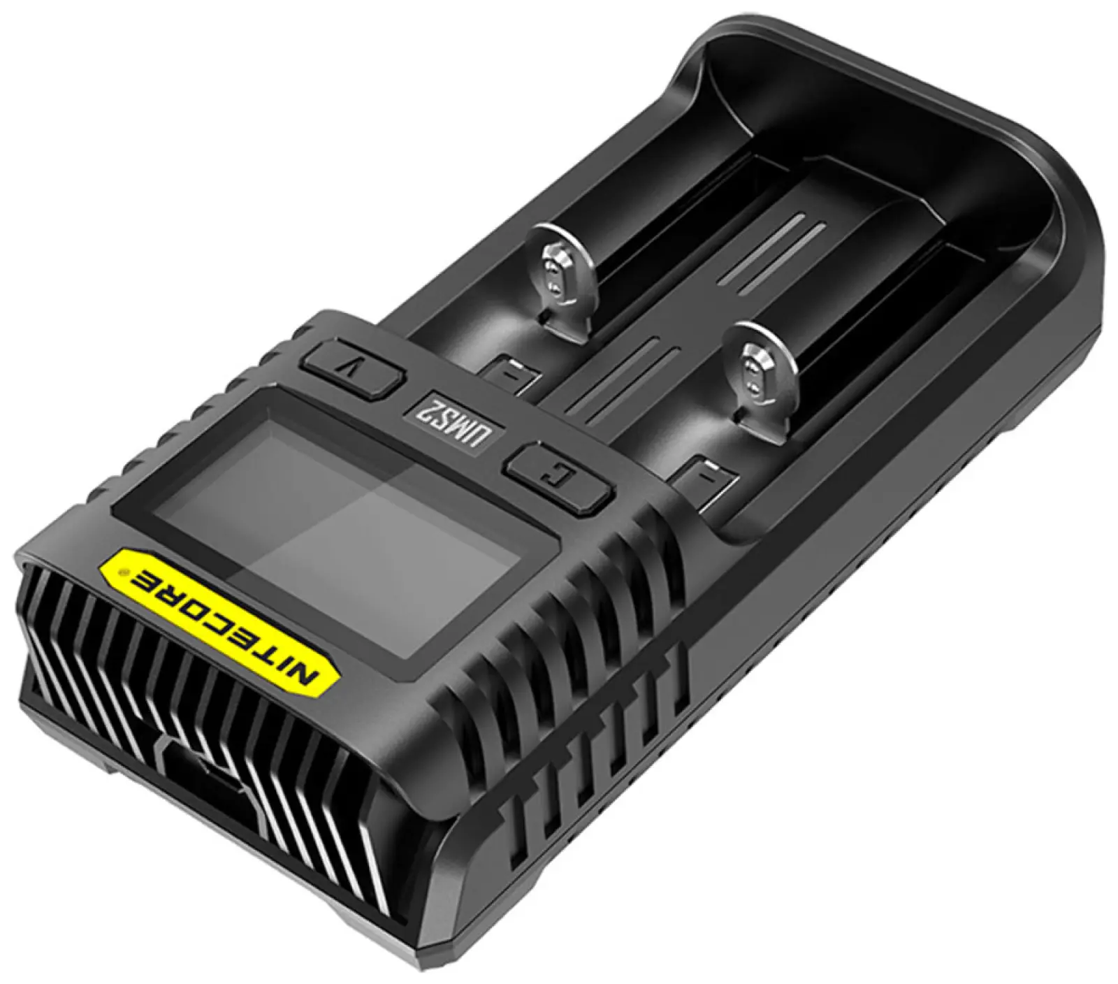 Зарядное устройство Nitecore UMS2 18650/21700 на 2*АКБ Intellicharge V2, совместимо с Li-ion/IMR и Ni-MH/Ni-Cd аккумуляторами, с автоматическим определением