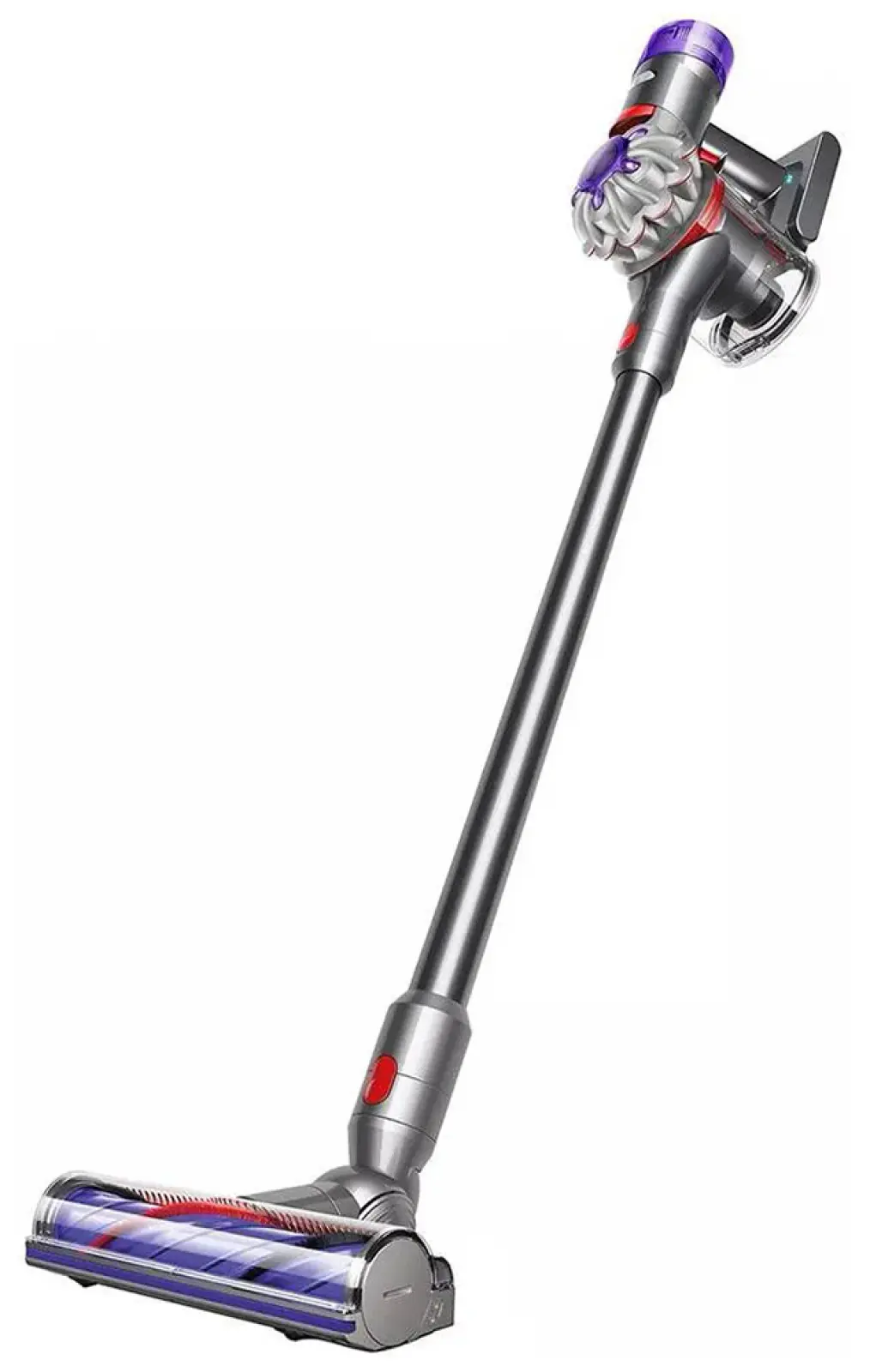 Пылесос вертикальный Dyson V8 Advanced в цвете Silver/Nickel (492637-01), UK Specs