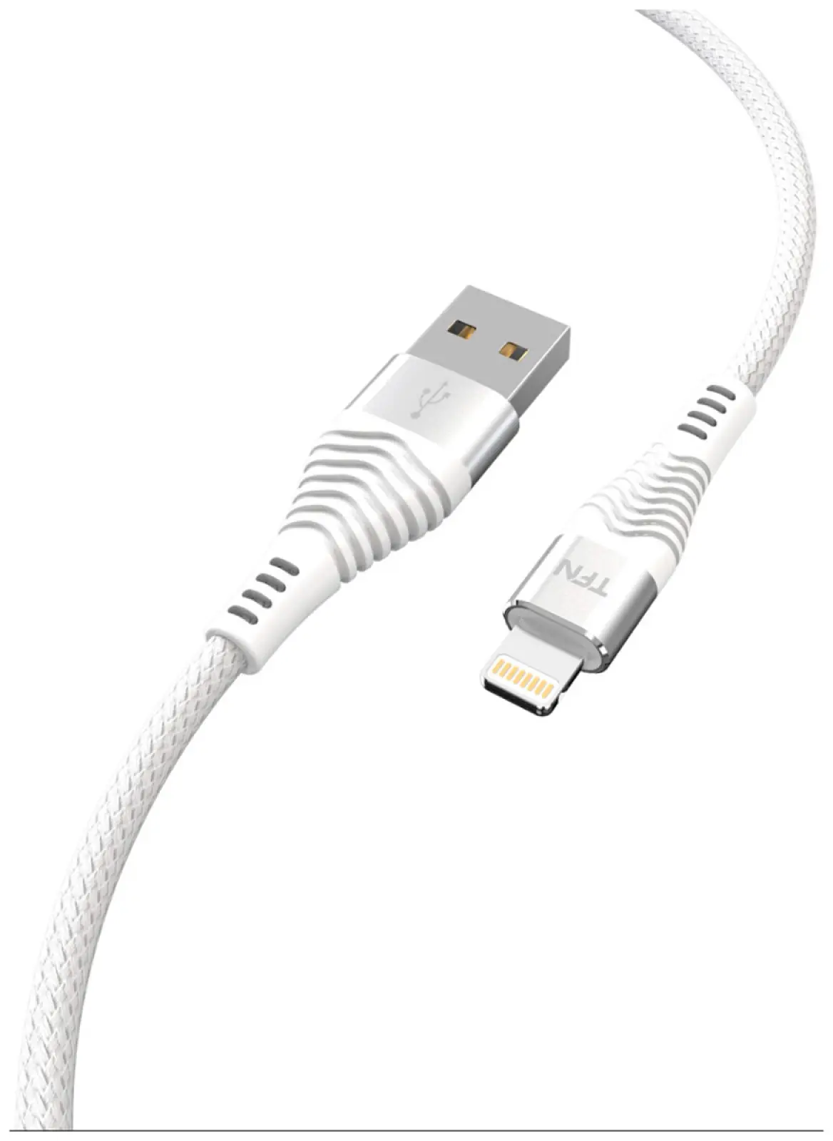 Кабель TFN 8pin, forza, 2.0м., белый (TFN-CFZLIGUSB2MWH)