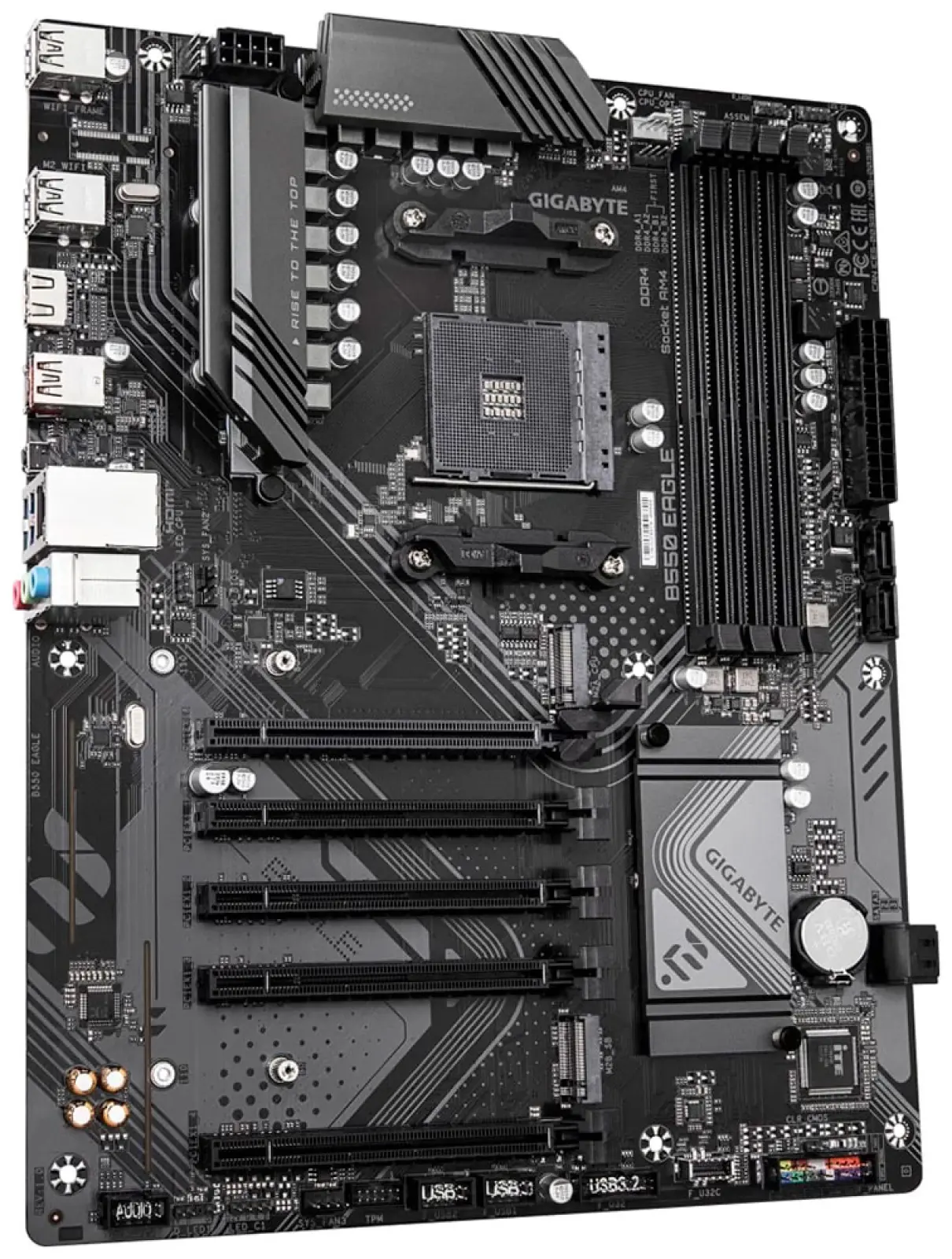 Материнская плата Gigabyte B550 EAGLE (AM4, ATX)