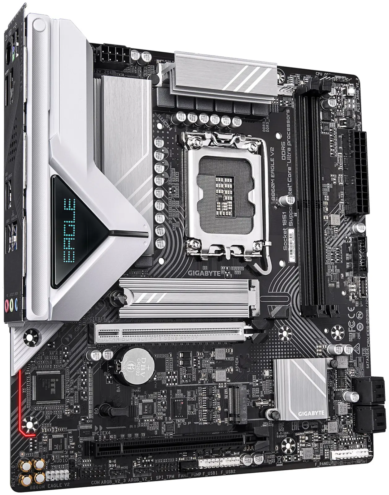 Материнская плата Gigabyte B860M EAGLE V2 (LGA1851, mATX)
