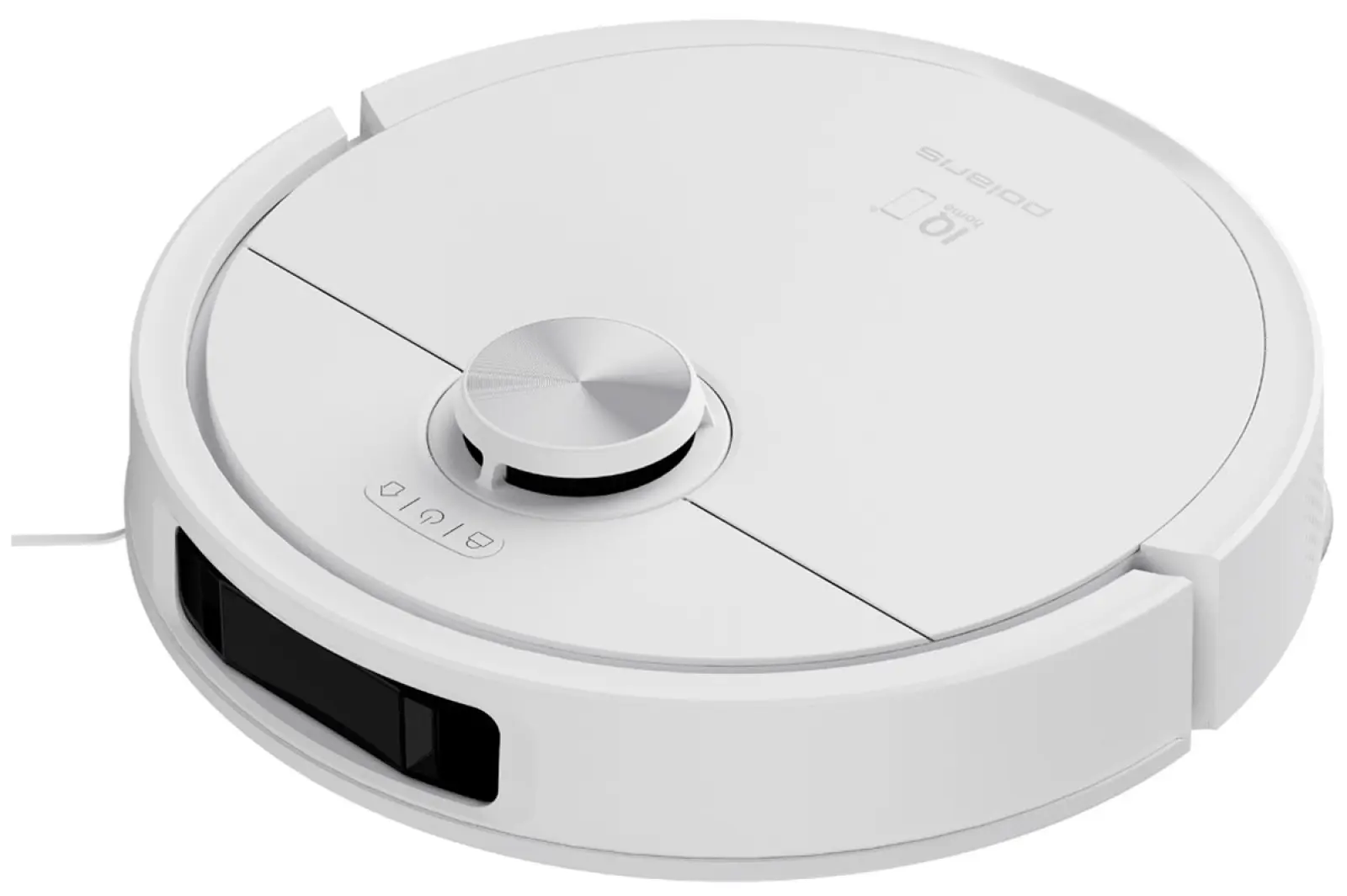 Робот-пылесос Polaris PVCRAC 7790 WIFI IQ Home, ,белый, со станцией самоочистки