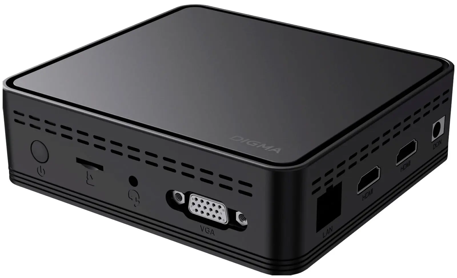 Неттоп  Digma Mini Office, черный (DPCN-8CXW01)