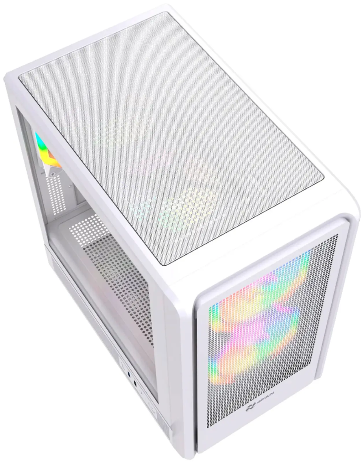 Компьютерный корпус 4FAN Goldrim White wFans