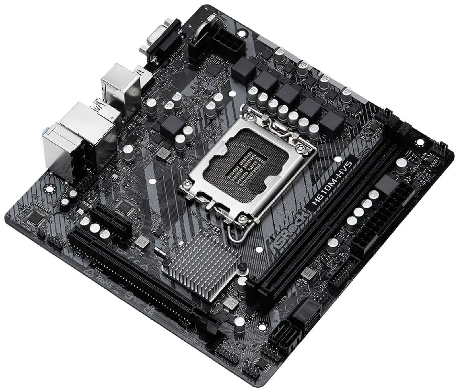 Материнская плата Asrock H610M-HVS (LGA1700, mATX)