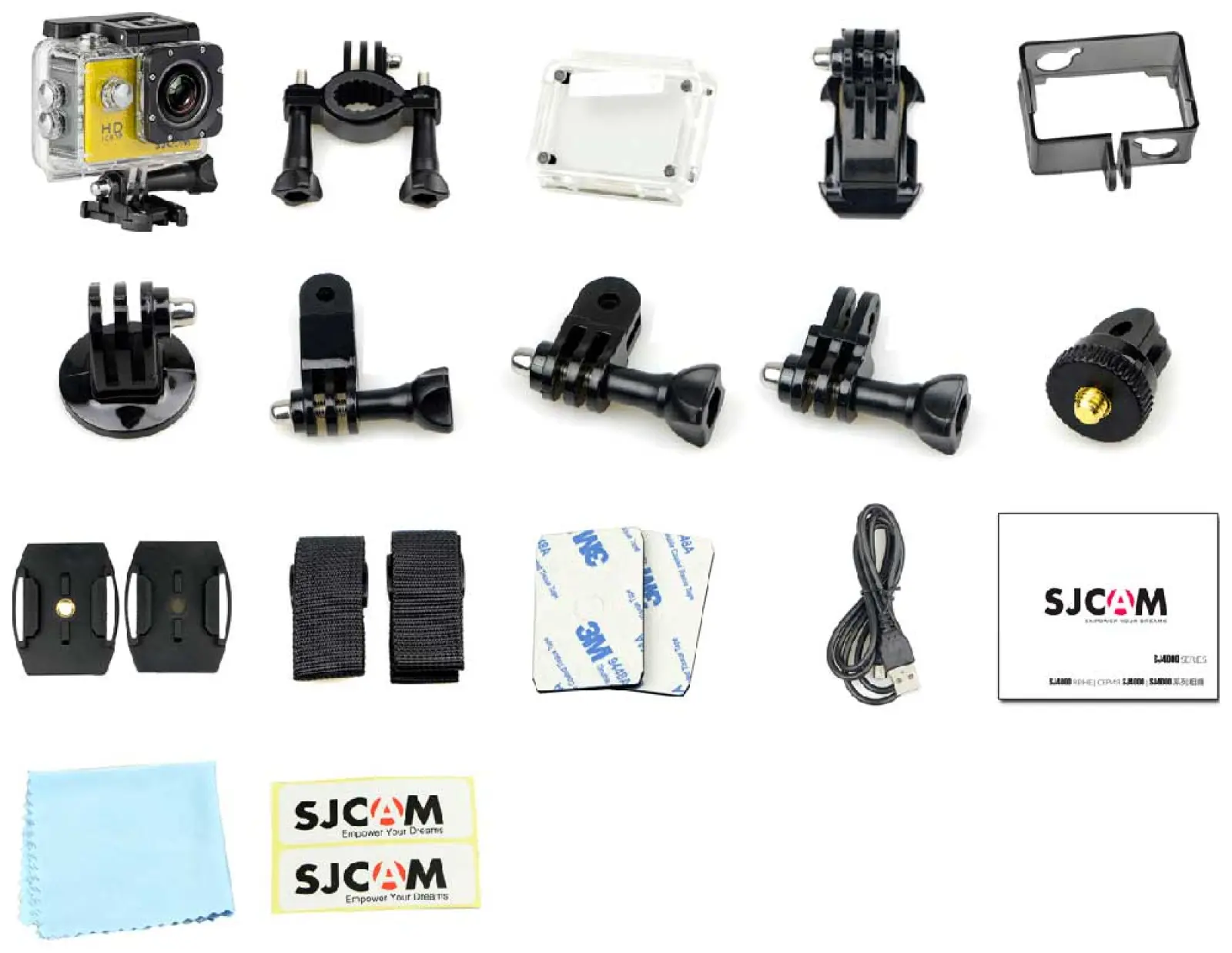 Экшн-камера  SJCam SJ4000 WIFI, черный